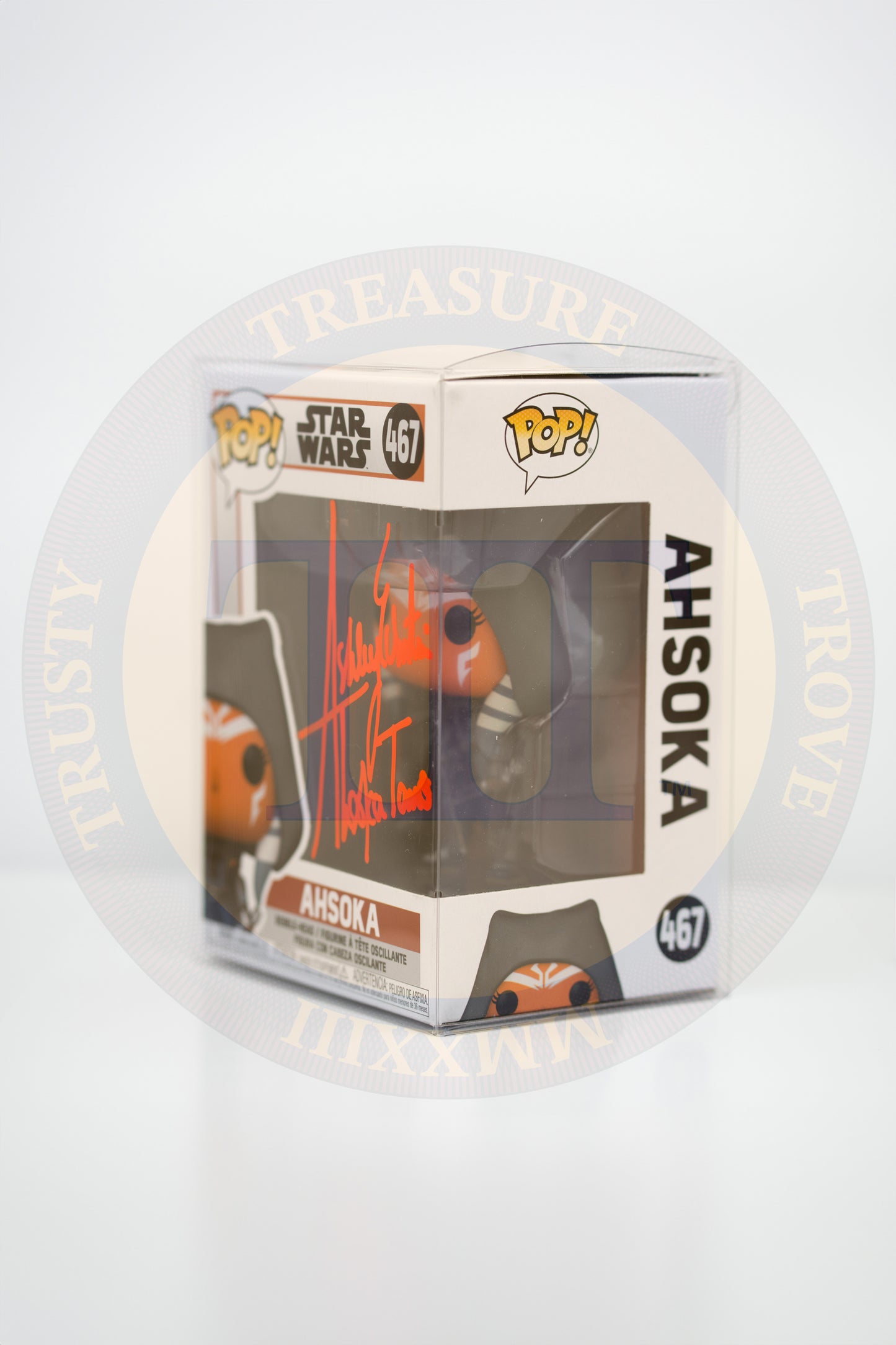 Funko POP! Star Wars #467: Hooded Ashoka - Signed by Ashley Eckstein