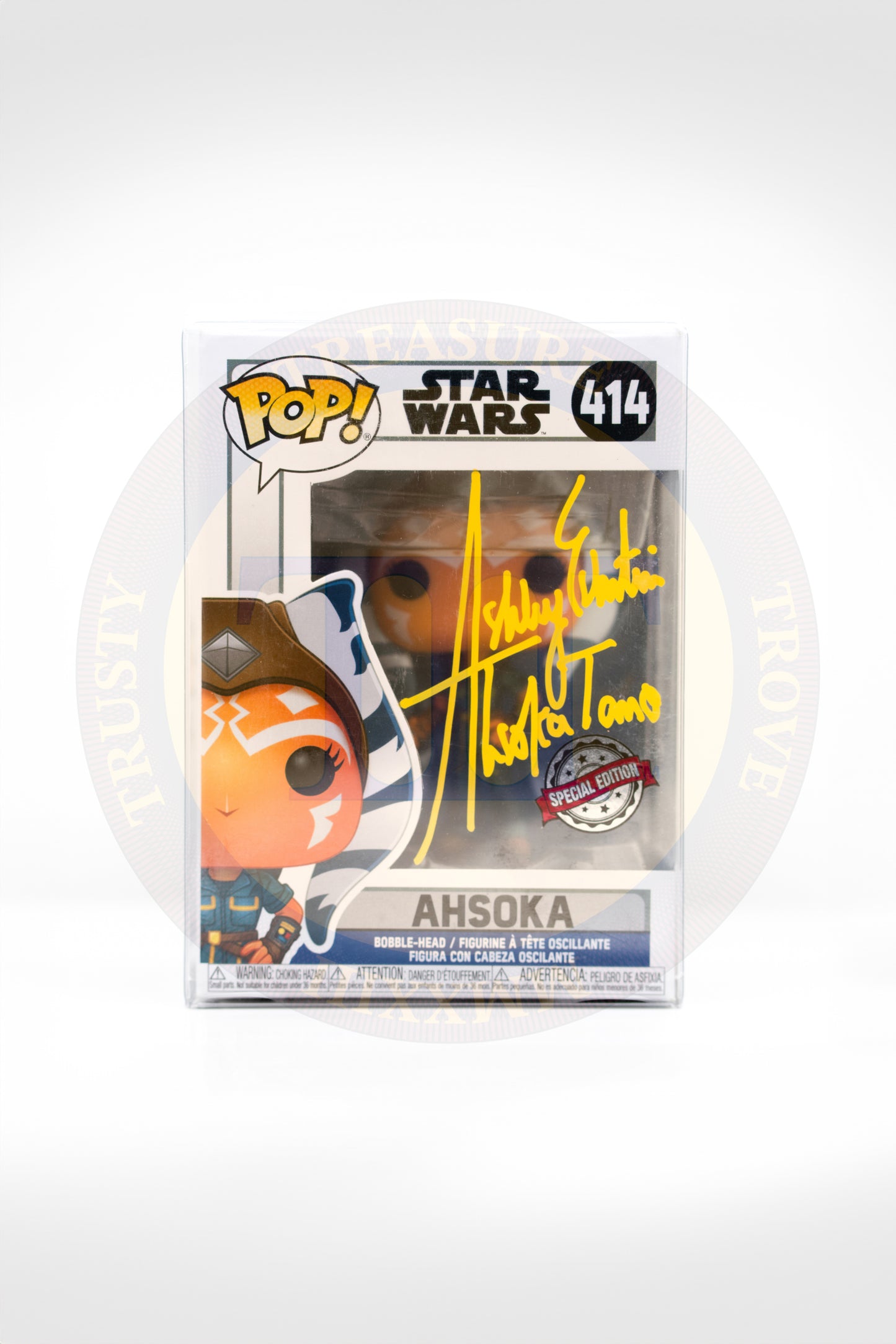 Funko POP! Star Wars #414: Ahsoka in Jumpsuit - Signed by Ashley Eckstein