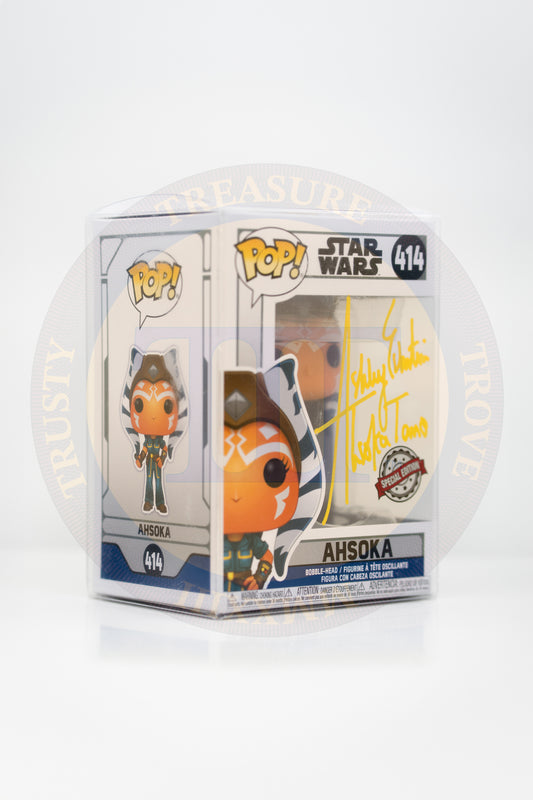 Funko POP! Star Wars #414: Ahsoka in Jumpsuit - Signed by Ashley Eckstein