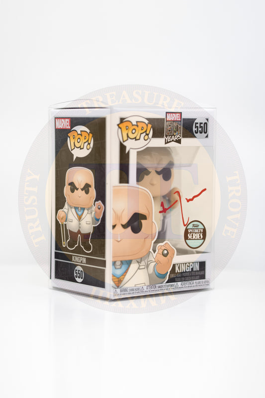 Funko POP! Marvel 80 Years #550: Kingpin - Signed by Vincent D'onofrio