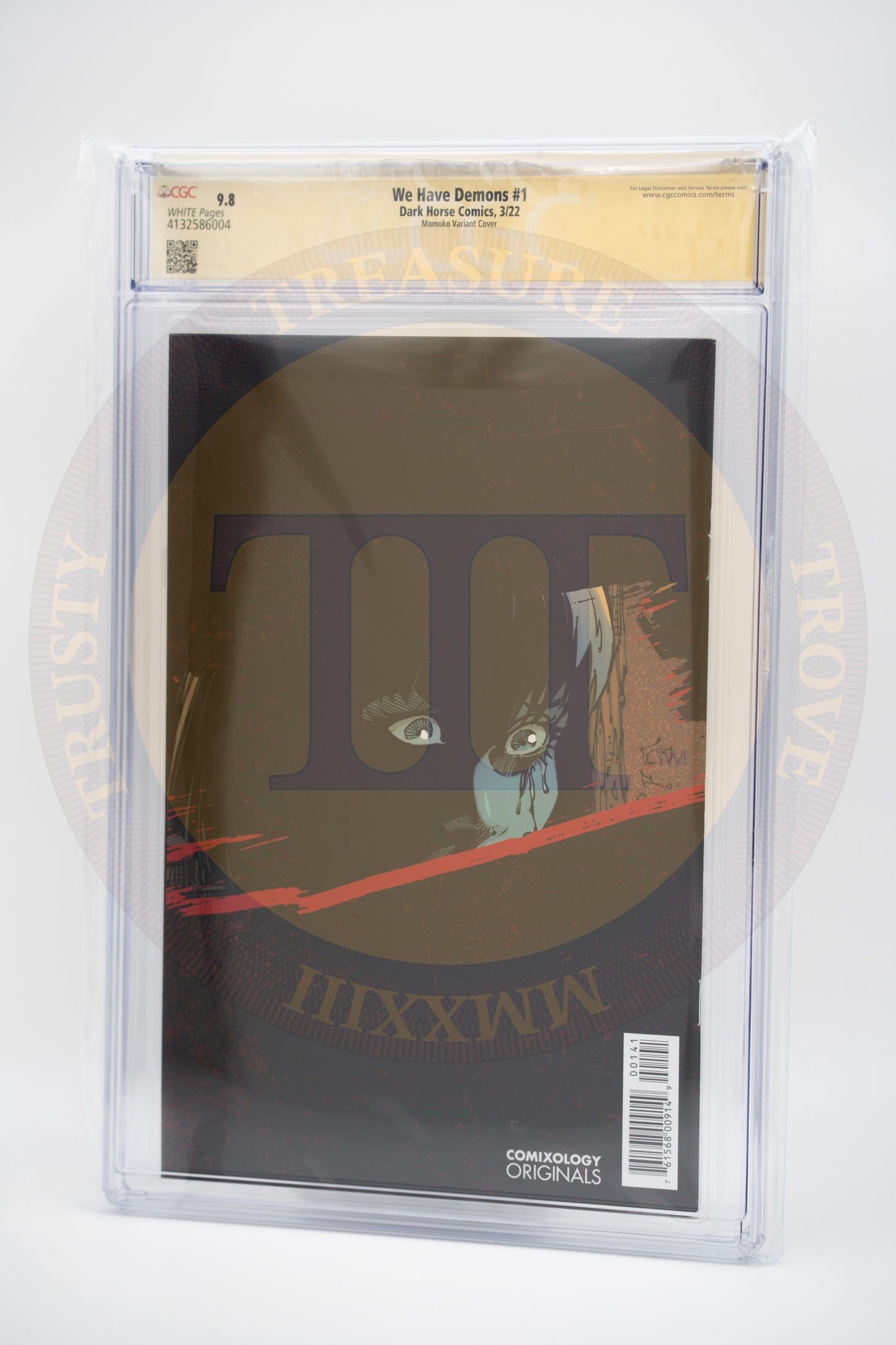 We Have Demons #1 CGC 9.8 - Signed by Peach Momoko, Scott Snyder, & Greg Capullo