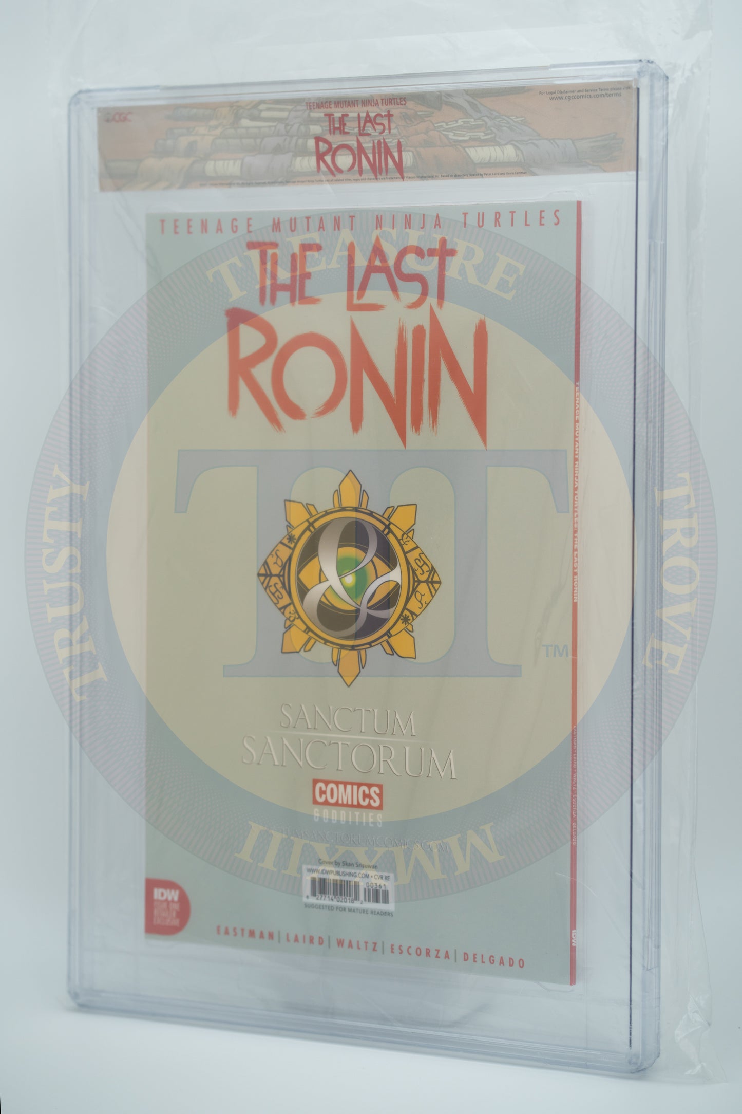 Teenage Mutant Ninja Turtles (TMNT): The Last Ronin #1 Virgin Cover CGC 9.8 - Remarqued and Signed by Kevin Eastman