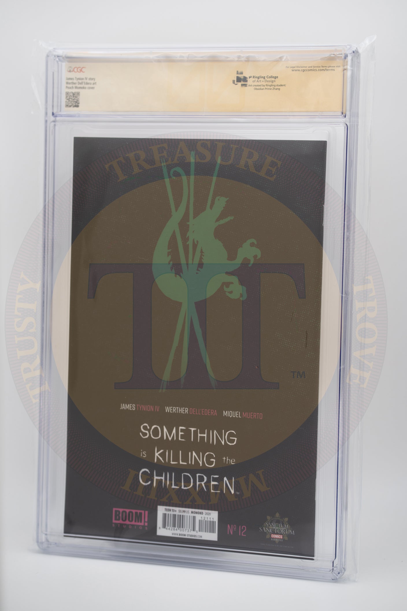 Something is Killing the Children (SIKTC) #12: Trade & Sketch Set  CGC 9.8 - Signed by Peach Momoko